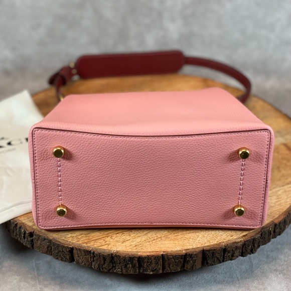 Coach Willow Bucket Bag Color Block Purse Crossbody - Picture 6 of 11